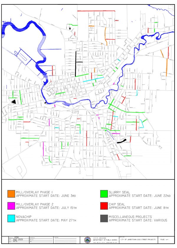 City Announces Annual Street Program | News, Sports, Jobs - Post Journal